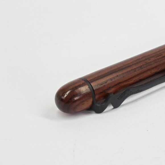 Elliot Landes Penmakers Wooden Ballpoint Pen / Handmade USA / Wooden Gift Box - Picture 6 of 9